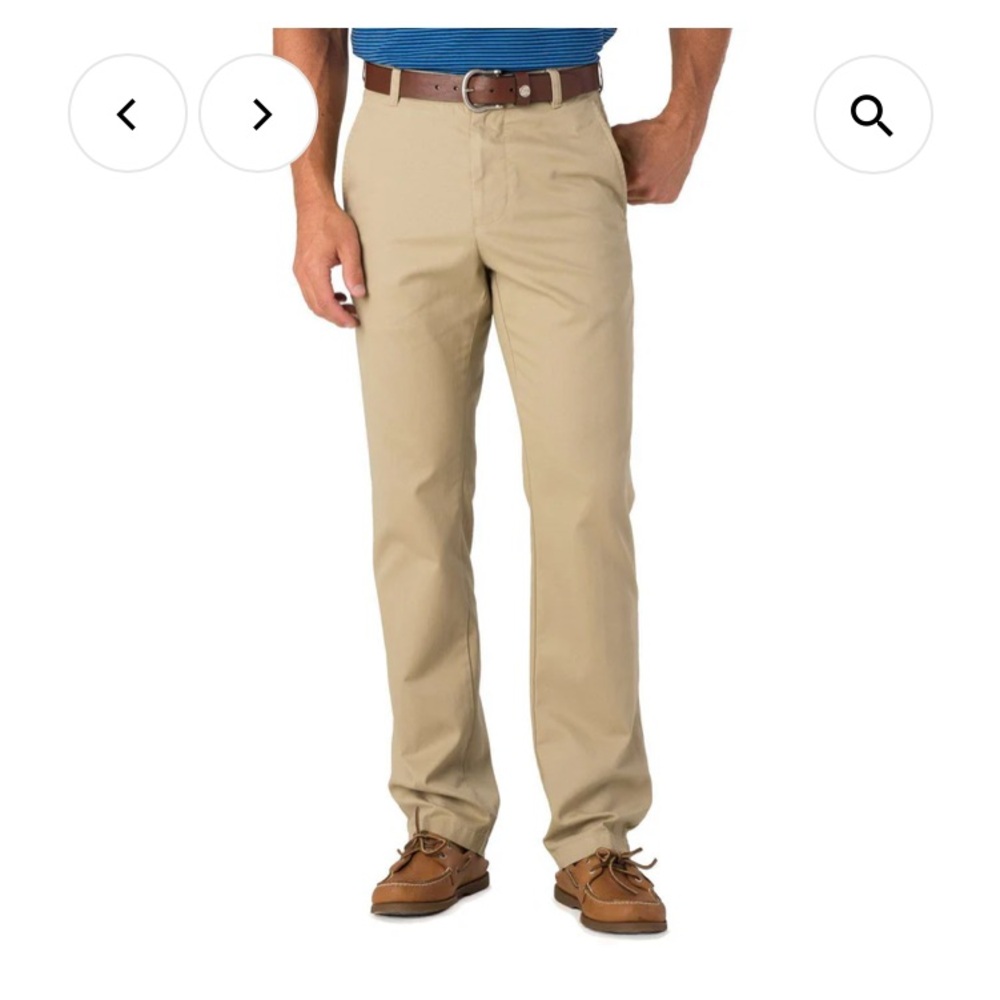 NWT Southern Tide Skipjack Classic Fit Pant in Sandstone Khaki 36x 32